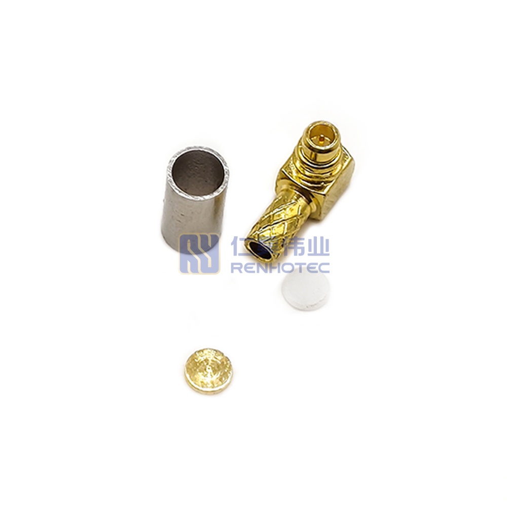 MMCX Connector Right Angle Plug Crimp Cable - RHT-631-0002 - Image 5