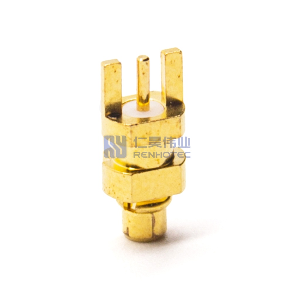 MMCX Connector Straight Plug Solder PCB Mount - RHT-631-0003 - Image 2