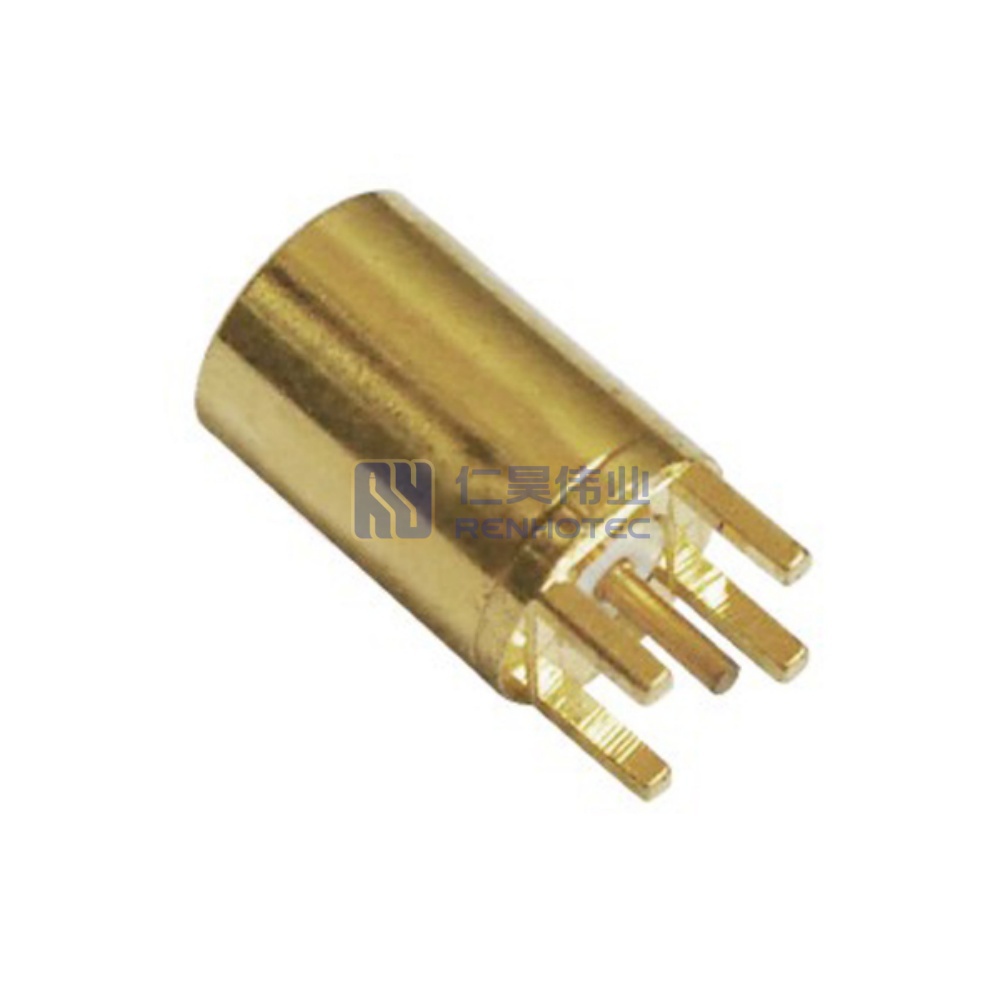 MMCX Connector Straight Jack Solder PCB Mount - RHT-631-0004