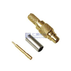 MMCX Connector Straight Plug Crimp for Cable RG174 - RHT-631-0006