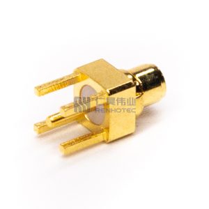 MMCX Connector Straight Plug Solder PCB Mount - RHT-631-1012