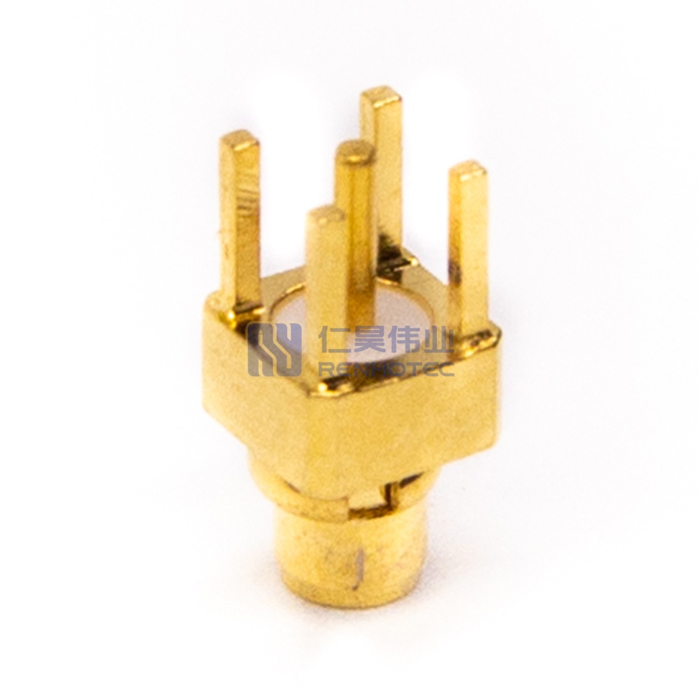 MMCX Connector Straight Plug Solder PCB Mount - RHT-631-1012 - Image 2