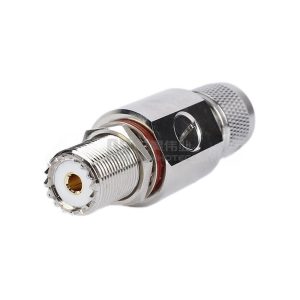 UHF Type 50Ω N Male to N Female RF Lightning Arrester - UHF-JK(BLQ)
