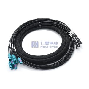 35183882 2P Female to H-MTD Straight Female STP Cable - DOSIN-811-8400