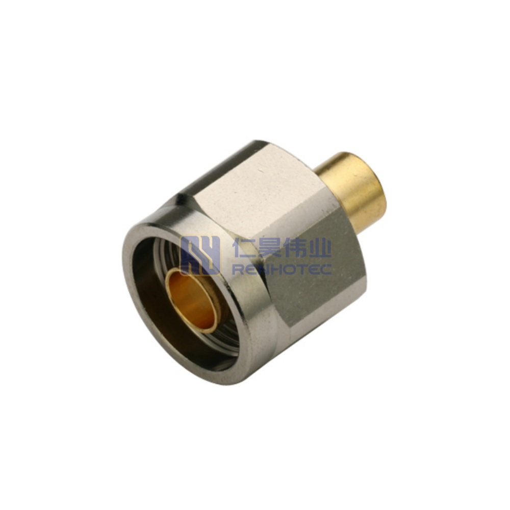 N Type Male Straight RF Connector for UT250 Coaxial Cable - RHT-614-0102