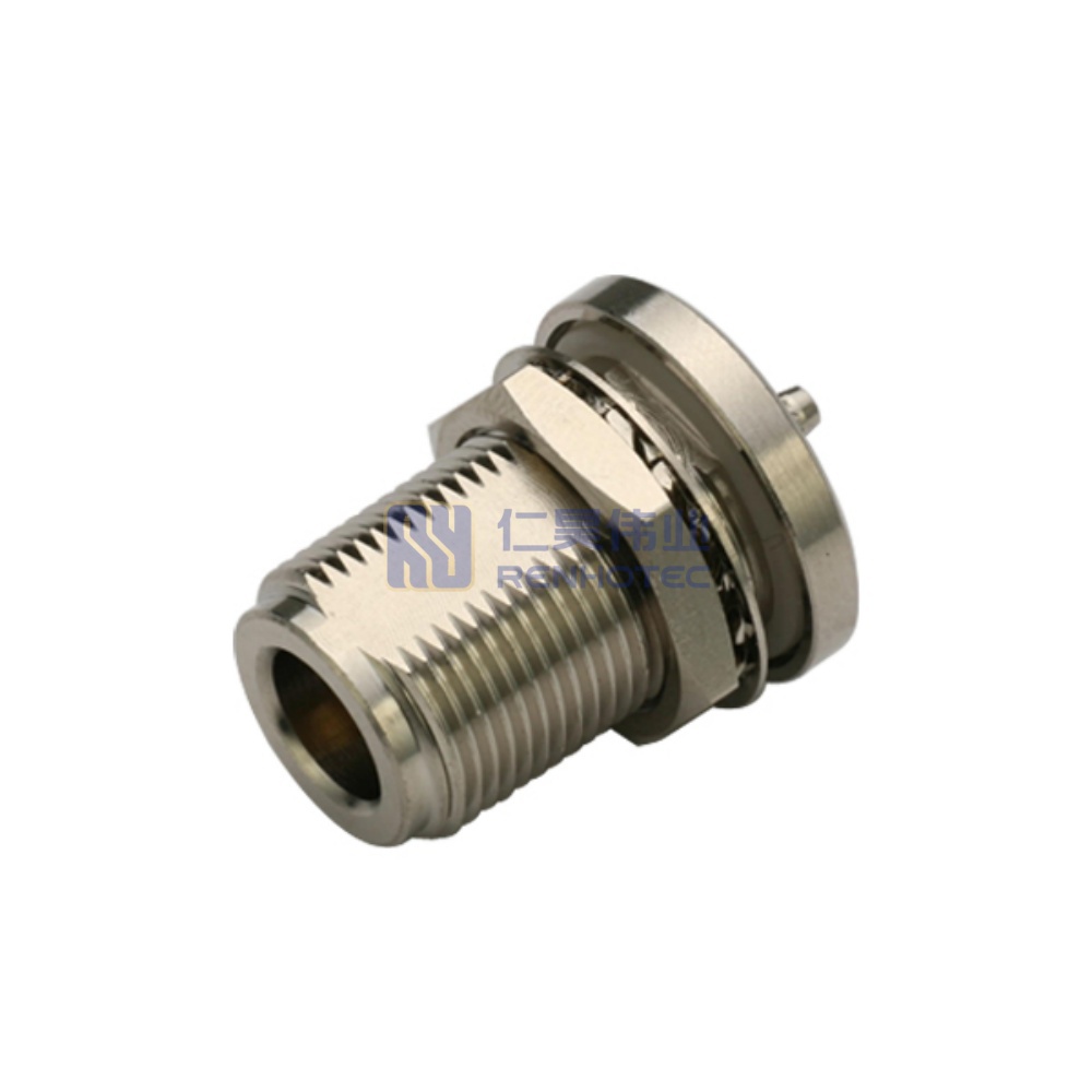 N Type Female Straight Waterproof RF Coaxial Connector for RG142, RG400, RG223 Cable - RHT-614-0129