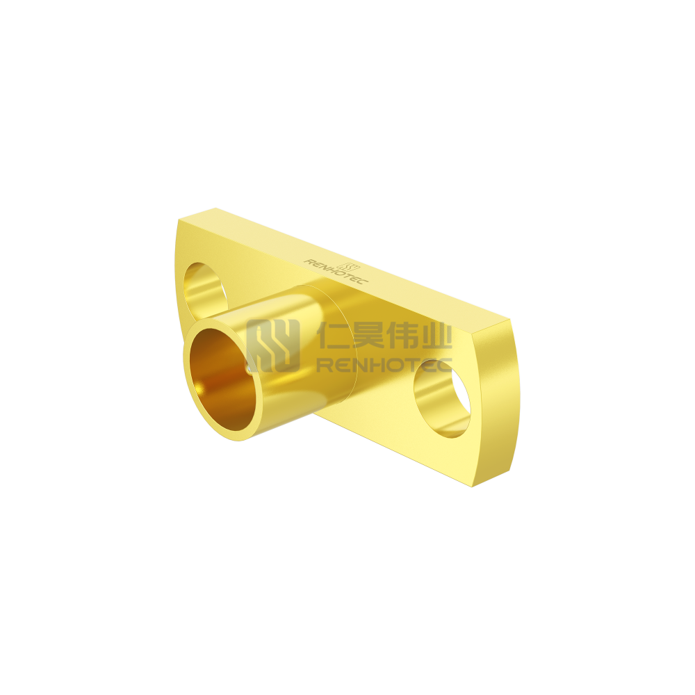 SMP Male (Full Detent) 2-Hole Flange Connector - RHT-628-2043 - Image 3