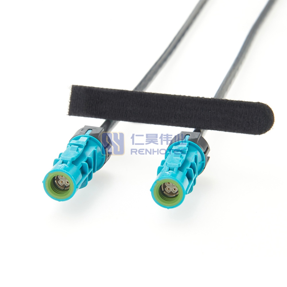 Waterproof HSD 4P Female to Female LVDS Wire Harness - RHT-605-20792 - Image 4