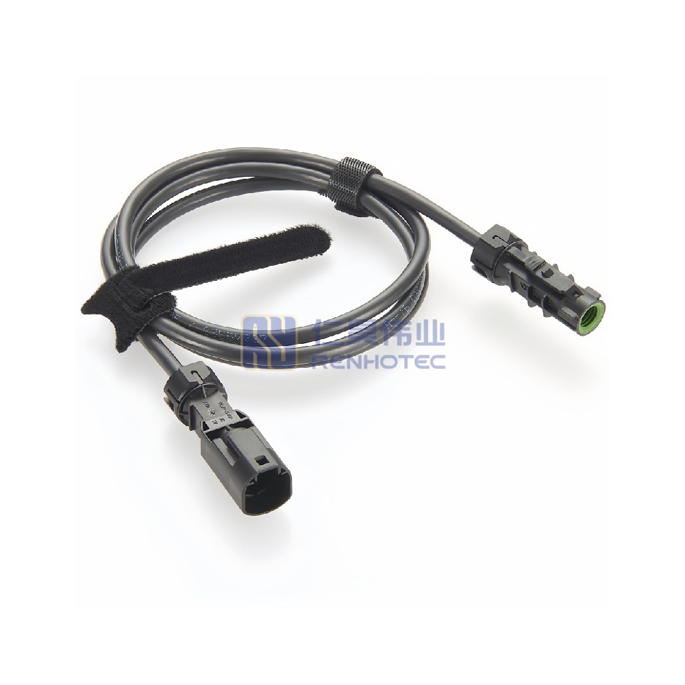 Waterproof HSD 4P Female to Female LVDS Extension Cable - RHT-605-20793 - Image 2