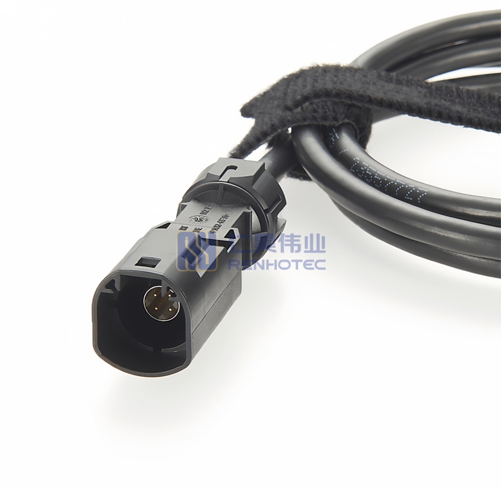 Waterproof HSD 4P Female to Female LVDS Extension Cable - RHT-605-20793 - Image 3