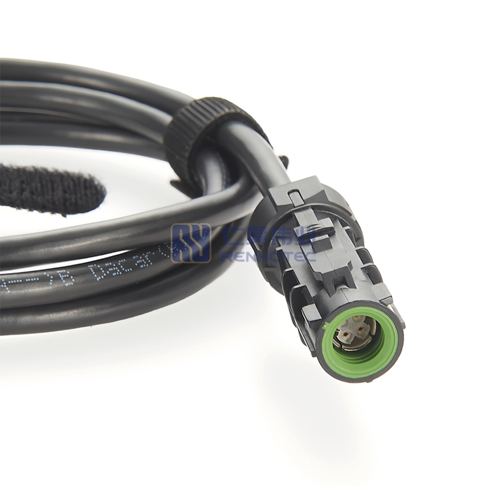 Waterproof HSD 4P Female to Female LVDS Extension Cable - RHT-605-20793 - Image 4