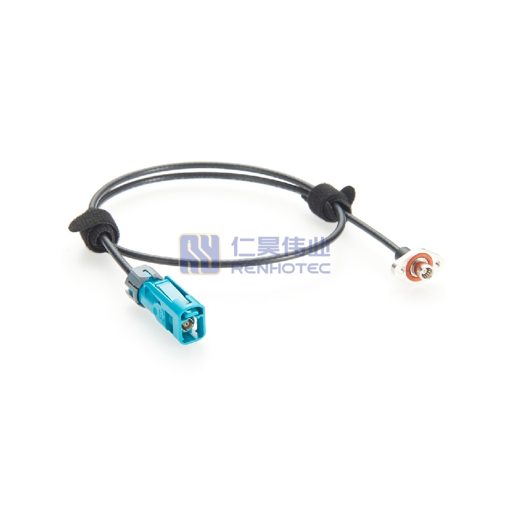 Waterproof FAKRA Z Female to 2 Hole Flange SMB Female with Cable DACAR 462 - RHT-605-20795 - Image 4