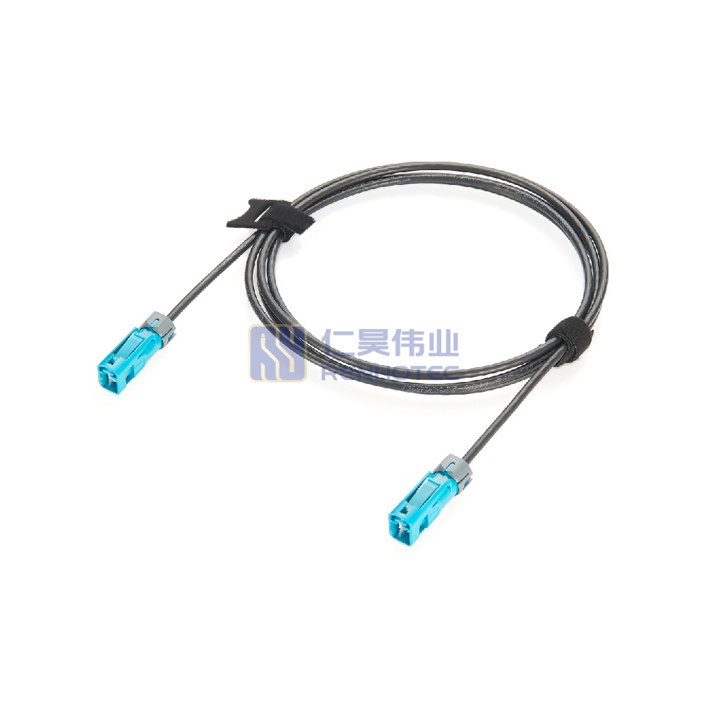 Waterproof FAKRA Female to Female Cable Assembly with DACAR 302-4 - RHT-605-20797