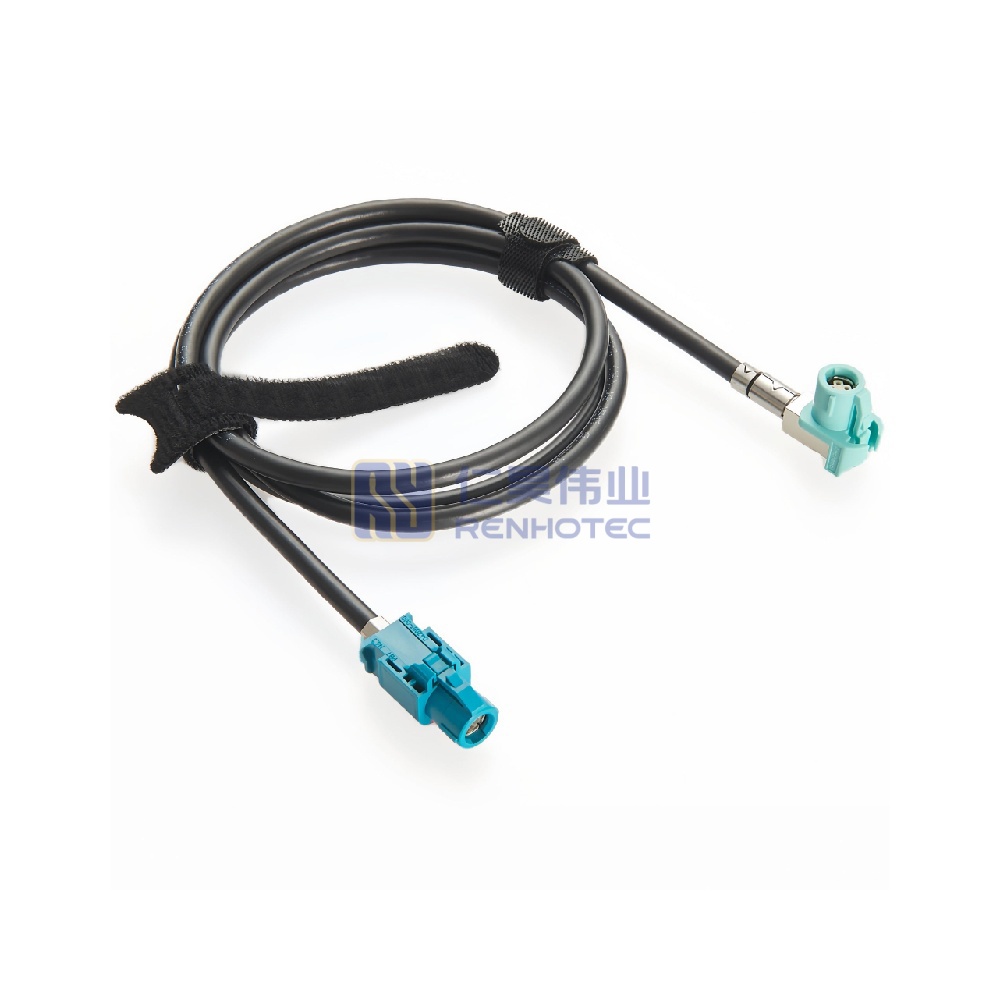 Right Angled O Coded HSD 4P Female to Z Coded Female LVDS Cable - RHT-605-20805 - Image 2