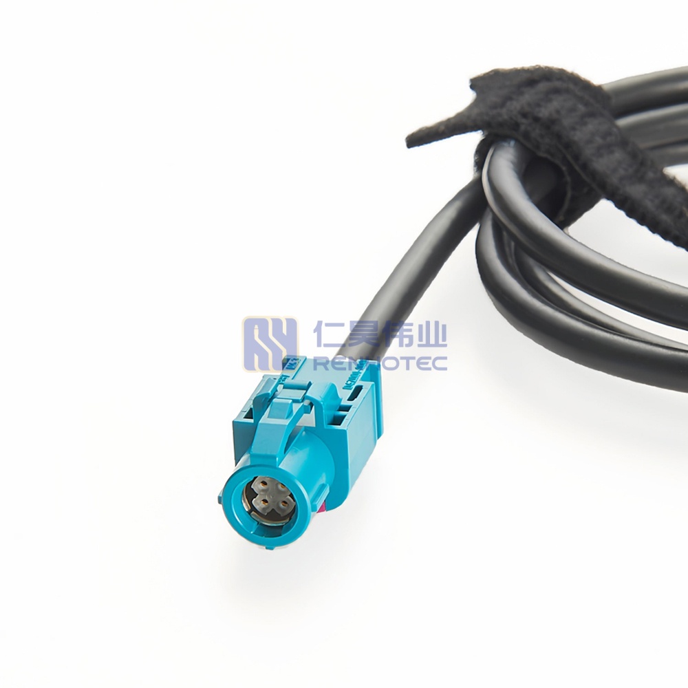 Right Angled O Coded HSD 4P Female to Z Coded Female LVDS Cable - RHT-605-20805 - Image 3