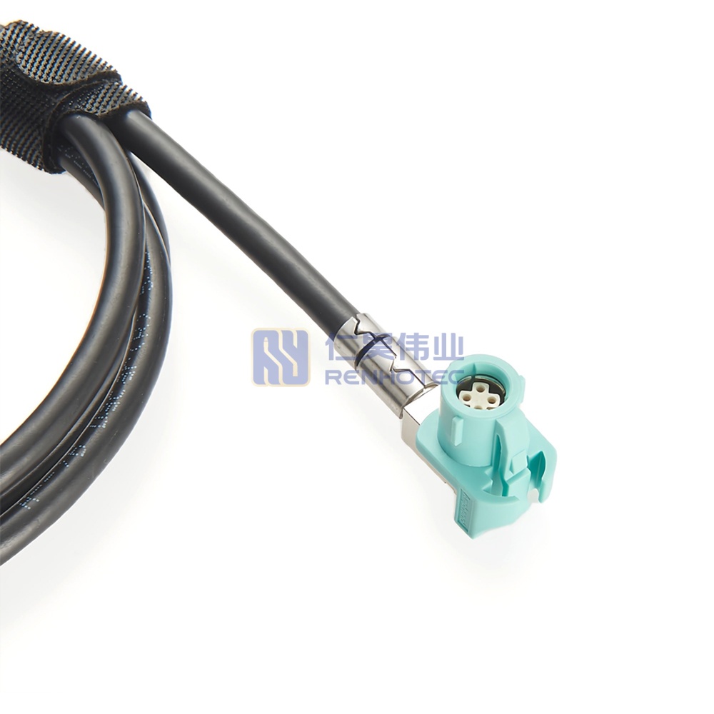 Right Angled O Coded HSD 4P Female to Z Coded Female LVDS Cable - RHT-605-20805 - Image 4