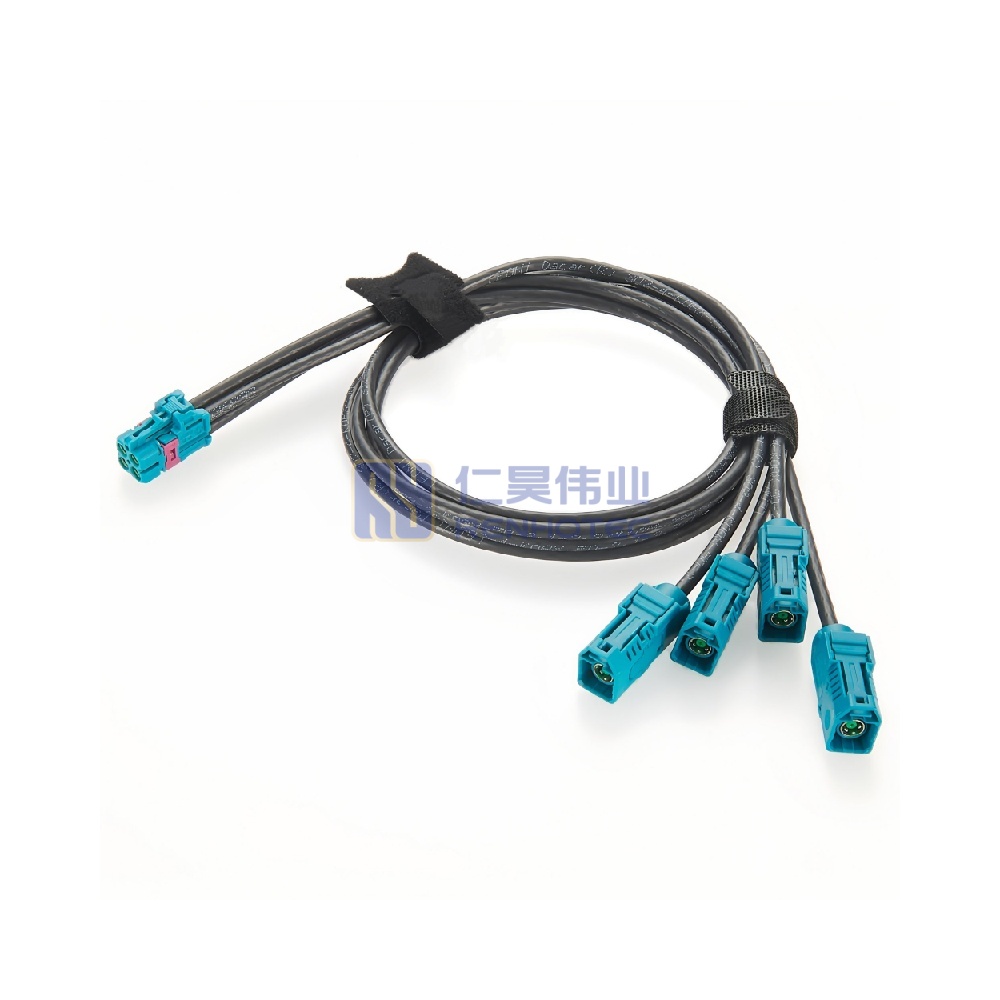 2298721-9 Female MATE-AX to Female Fakra RF Cable - RHT-605-20811