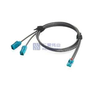 2 in 1 MATE-AX Female to Dual FAKRA Female RF Cable - RHT-605-20812