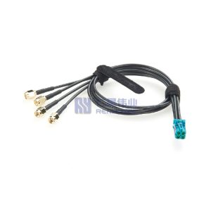 4 in 1 MATE-AX Jack to 4 x SMA Plug Cable - RHT-605-20814