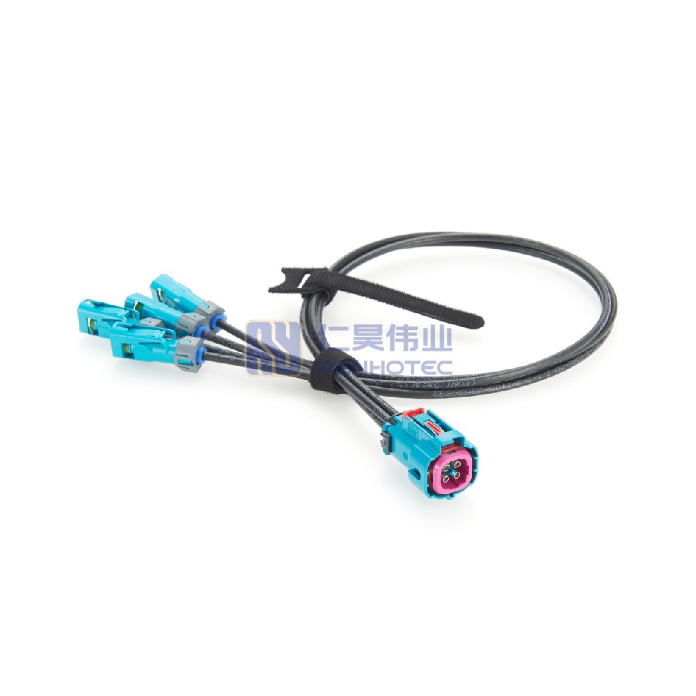 4 in 1 Waterproof Mini FAKRA Female to Fakra Female Cable - RHT-605-20817 - Image 3