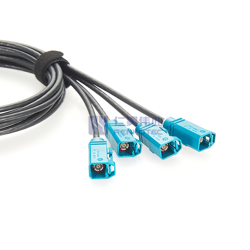 4 in 1 Mini FAKRA RF Coaxial Extension Cable - RHT-605-20820 - Image 4