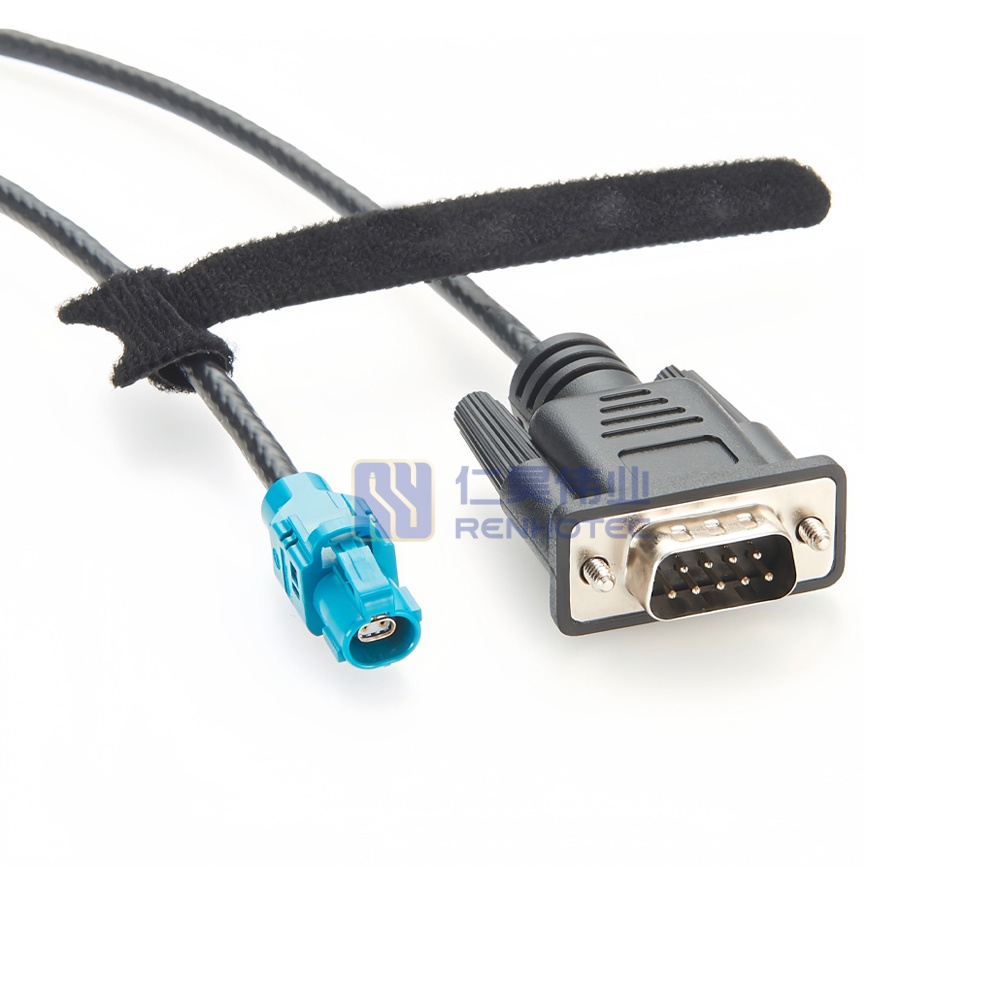 H-MTD to DB9 RS232 Cable for Automotive Ethernet - RHT-605-20826 - Image 2