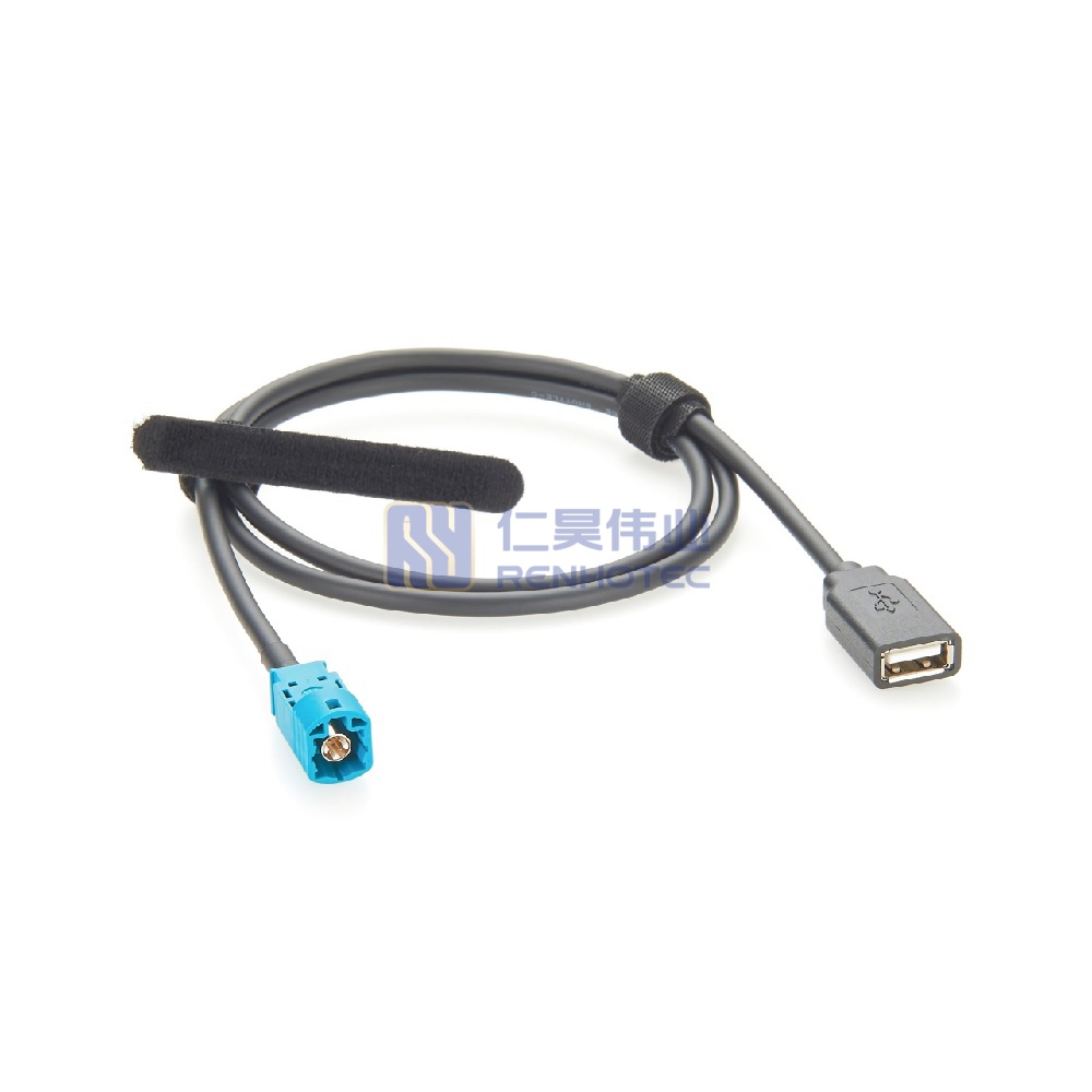 HSD 4P Z Male to USB 2.0 Type-A Female Cable - RHT-605-20839 - Image 3