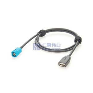 HSD 4P Z Male to USB 2.0 Type-A Female Cable - RHT-605-20839