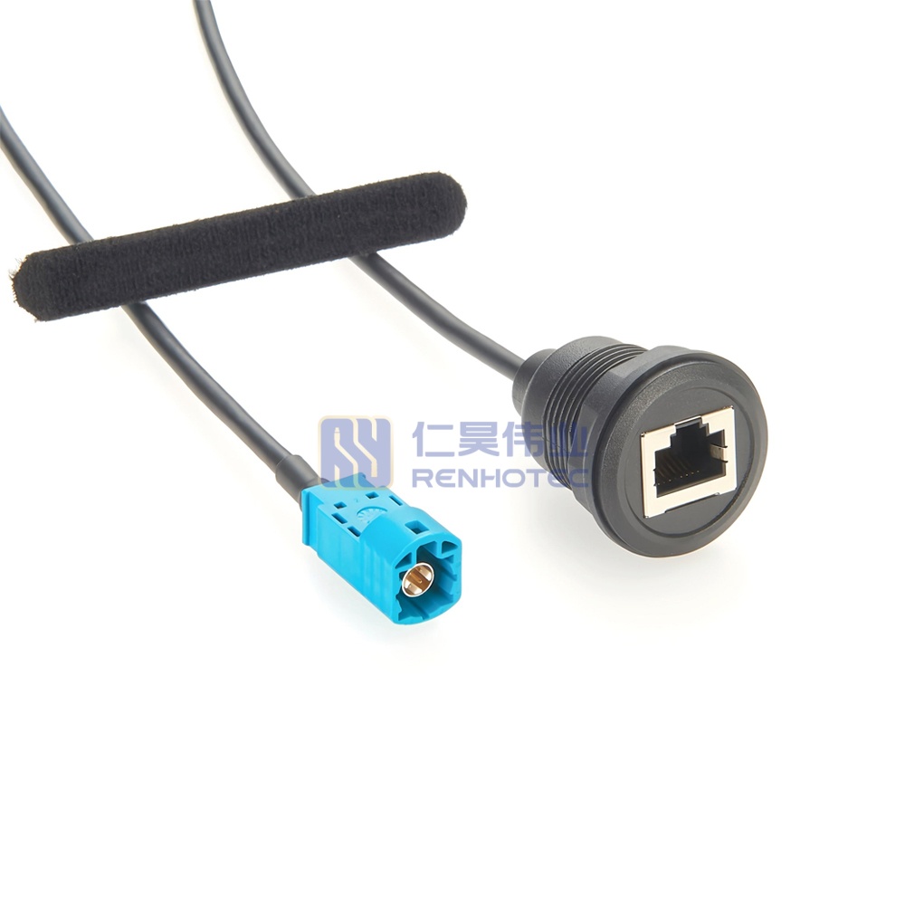 HSD 4P Z Male to RJ45 Female Cable - RHT-605-20841 - Image 2
