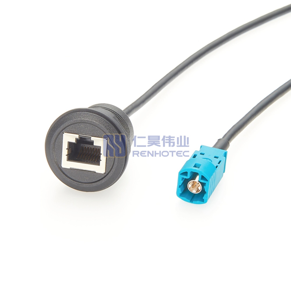 HSD 4P Z Male to RJ45 Female Cable - RHT-605-20841 - Image 4