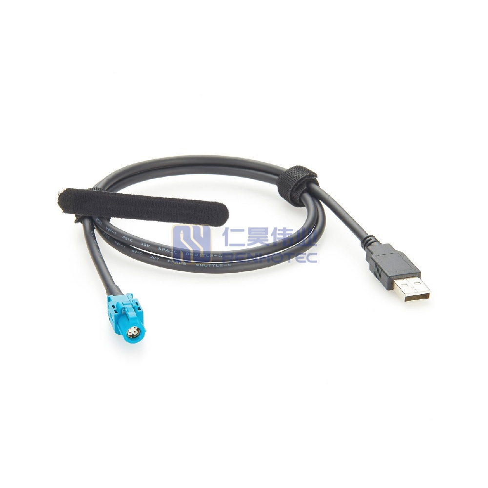 HSD 4P Z Female to USB 2.0 A Male Cable - RHT-605-20843 - Image 3