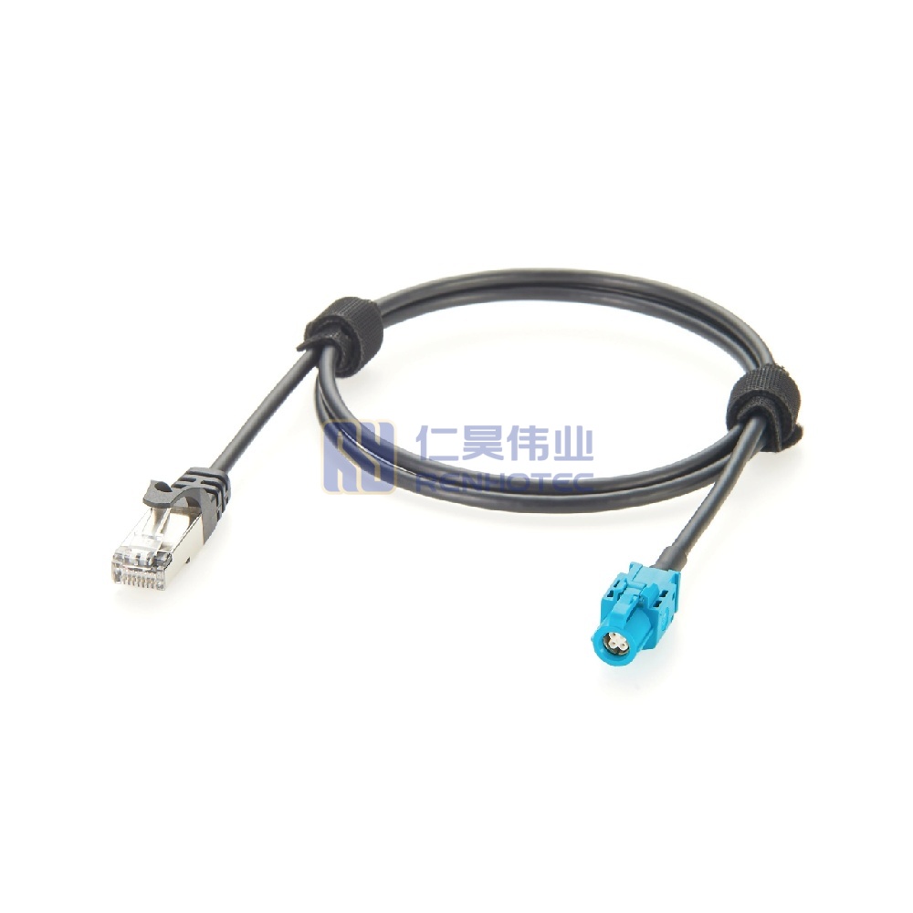 HSD 4P Z Female to RJ45 Male Plug Cable - RHT-605-20844