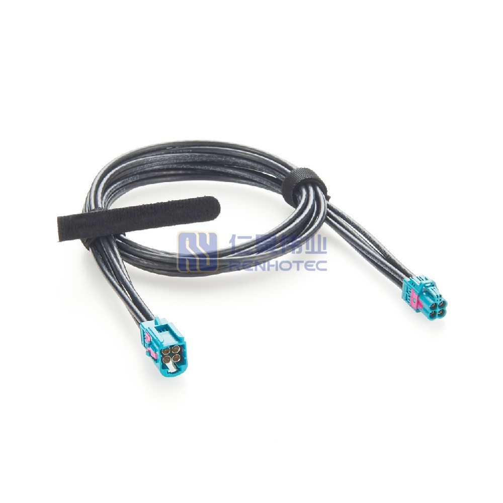 4-in-1 Mini FAKRA Male to Female Extension Cable - RHT-605-20852 - Image 3