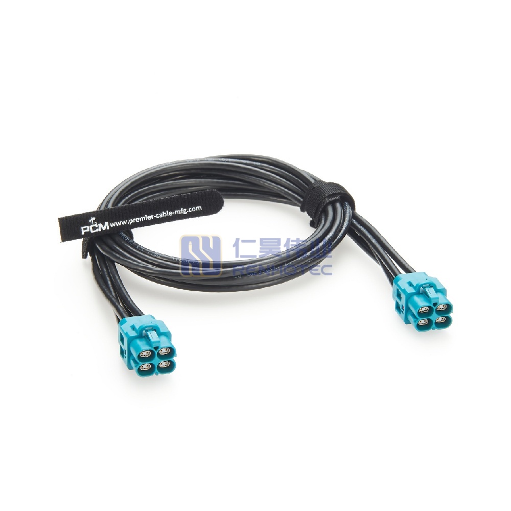 H-MTD Quad Jack to Jack Automotive Ethernet Cable - RHT-605-20856 - Image 3