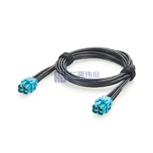 H-MTD Quad Jack to Jack Automotive Ethernet Cable - RHT-605-20856
