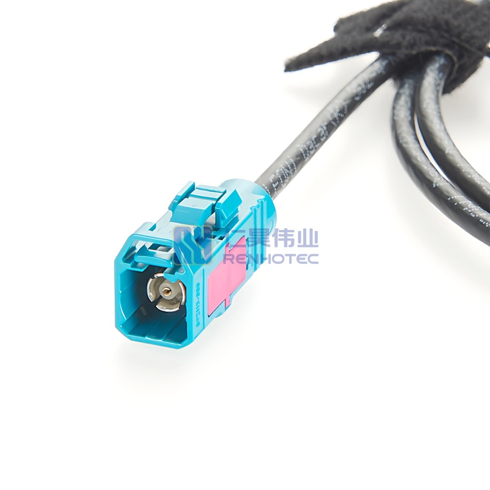 FAKRA Z Female to Female RF Coaxial Cable Assembly with DACAR 302-4 - RHT-605-20860 - Image 3