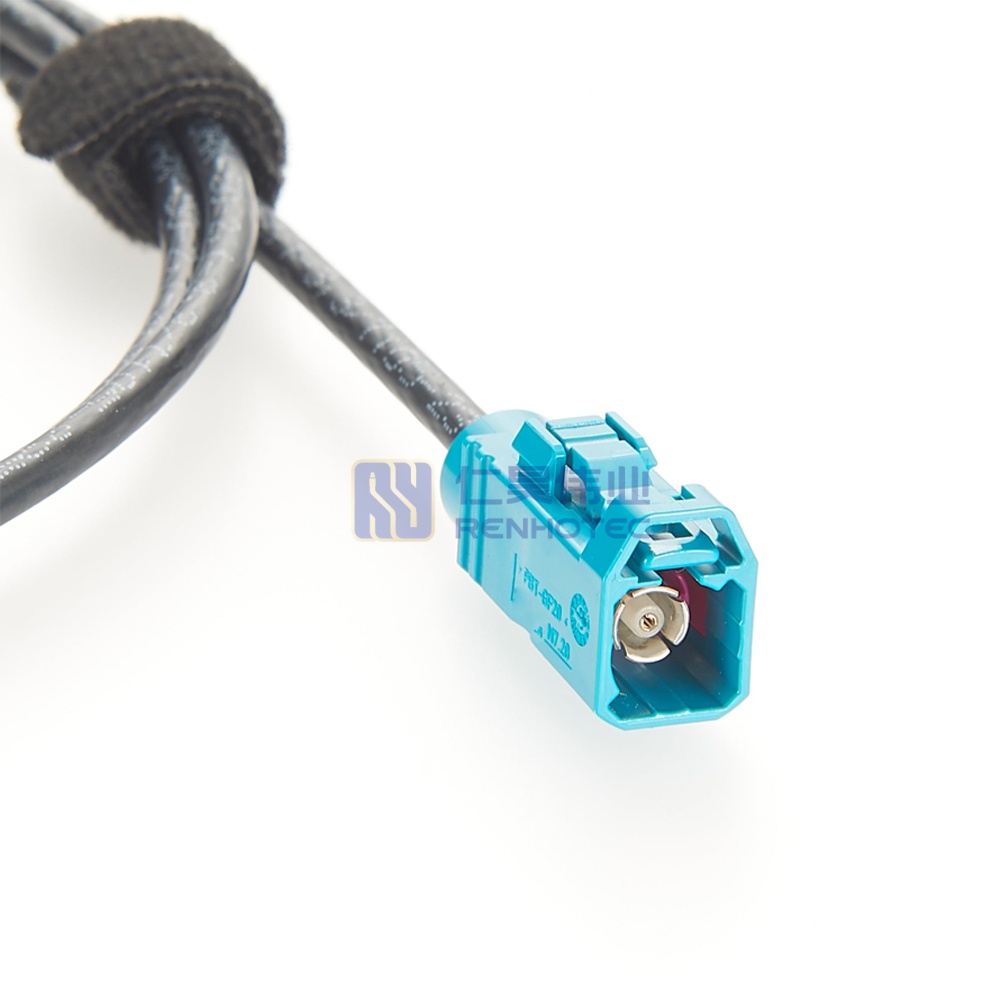 FAKRA Z Female to Female RF Coaxial Cable Assembly with DACAR 302-4 - RHT-605-20860 - Image 4