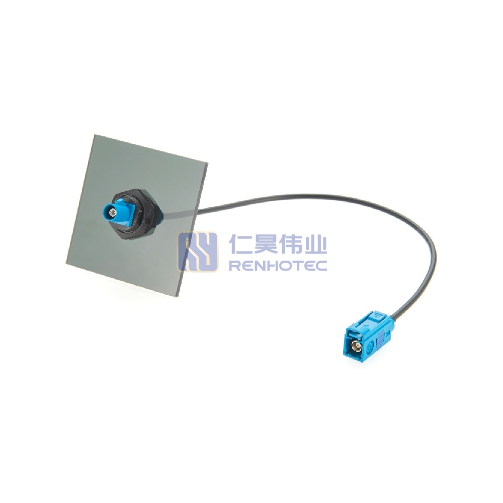 FAKRA PCB Mount Extension with Cable RG174 - RHT-605-20861 - Image 3