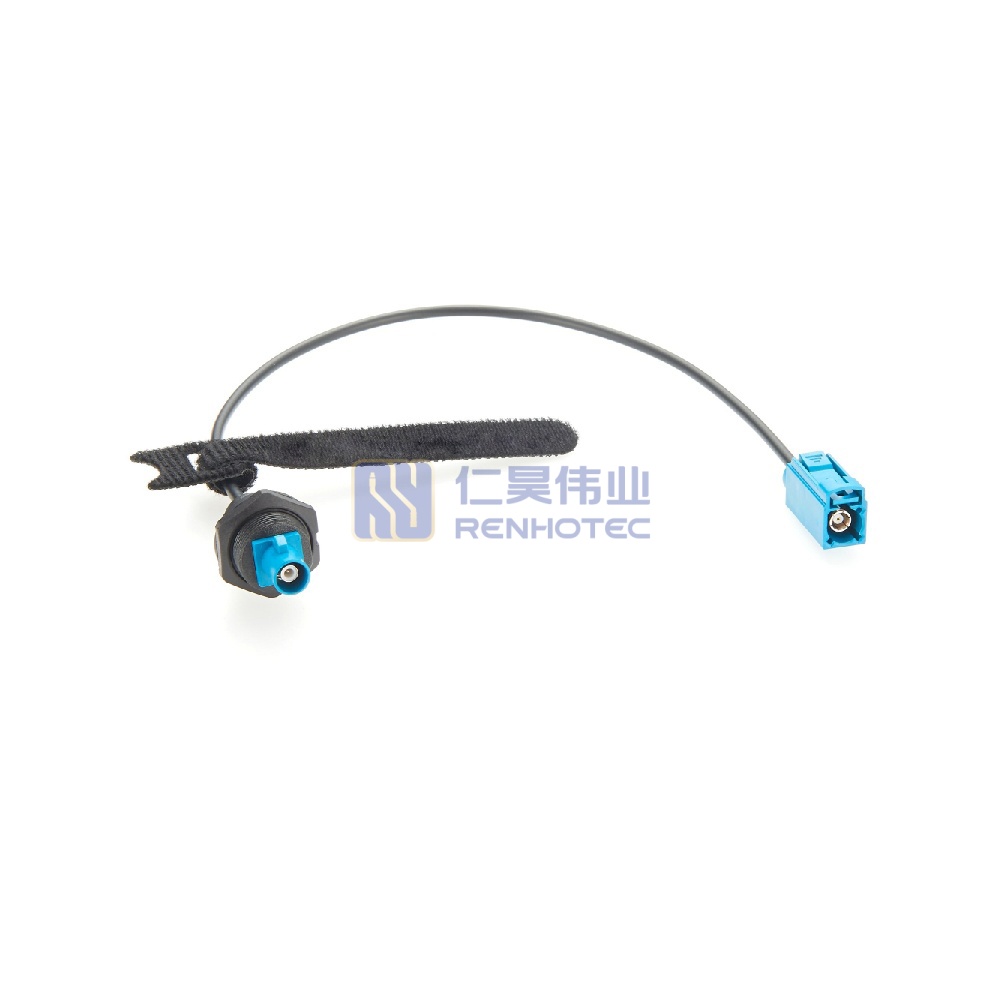 FAKRA PCB Mount Extension with Cable RG174 - RHT-605-20861 - Image 4