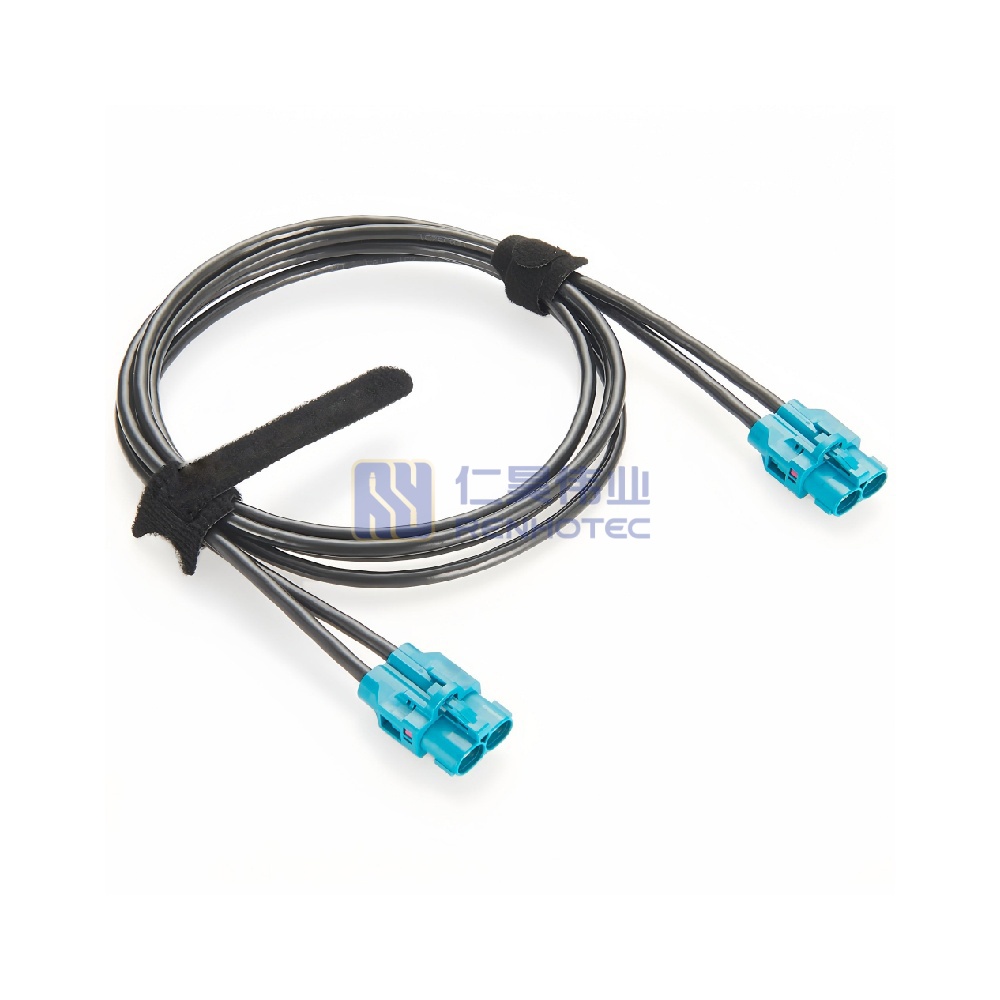 Dual Port H-MTD Female to Female Automotive Ethernet Cable - RHT-605-20863 - Image 2