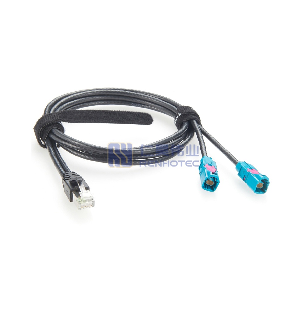 Dual H-MTD to RJ45 10 Gigabit Automotive Ethernet Cable - RHT-605-20864 - Image 3