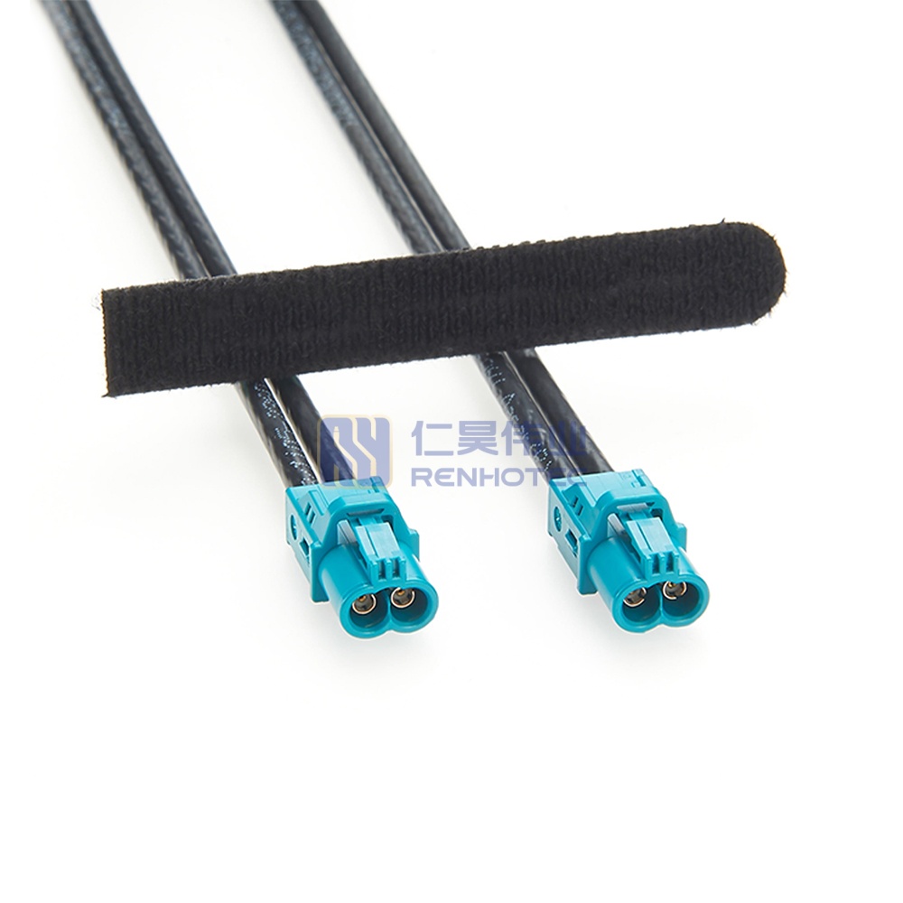 2 in 1 Mini FAKRA Female to Female RF Coaxial Cable - RHT-605-20865 - Image 2