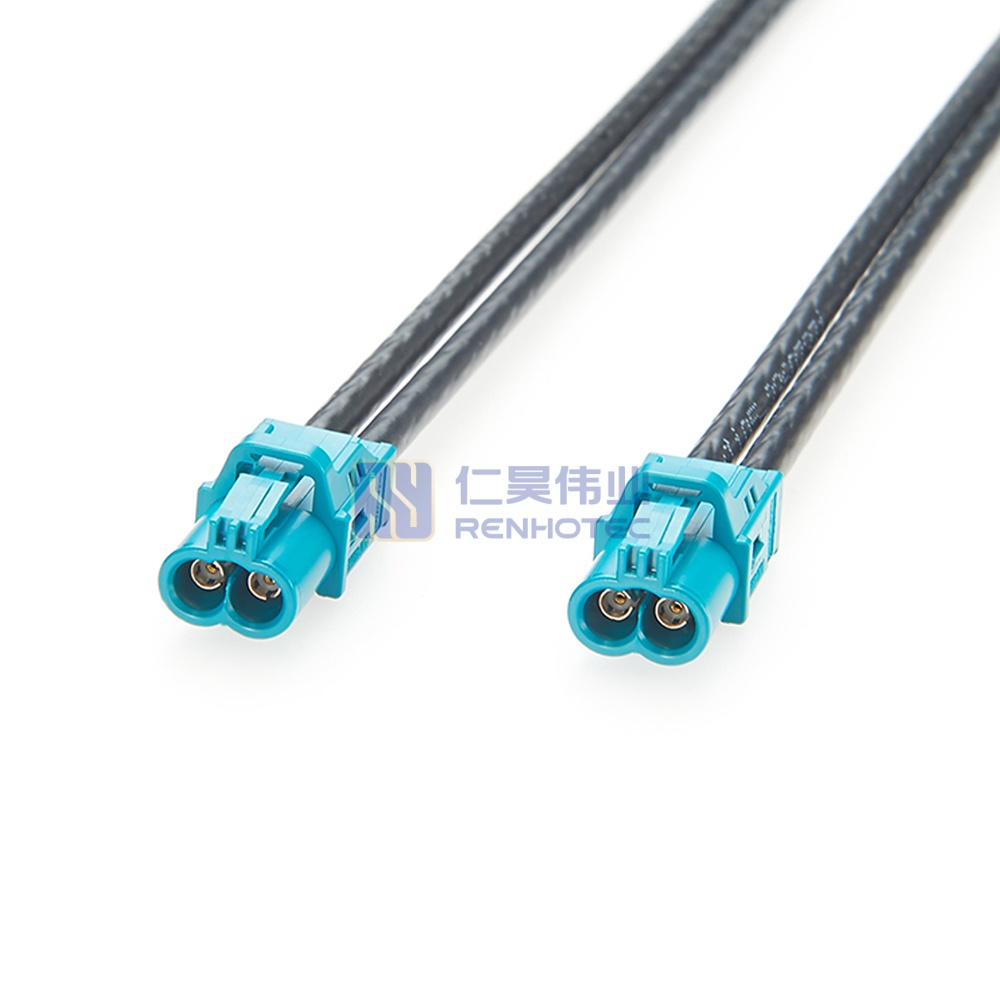 2 in 1 Mini FAKRA Female to Female RF Coaxial Cable - RHT-605-20865 - Image 4