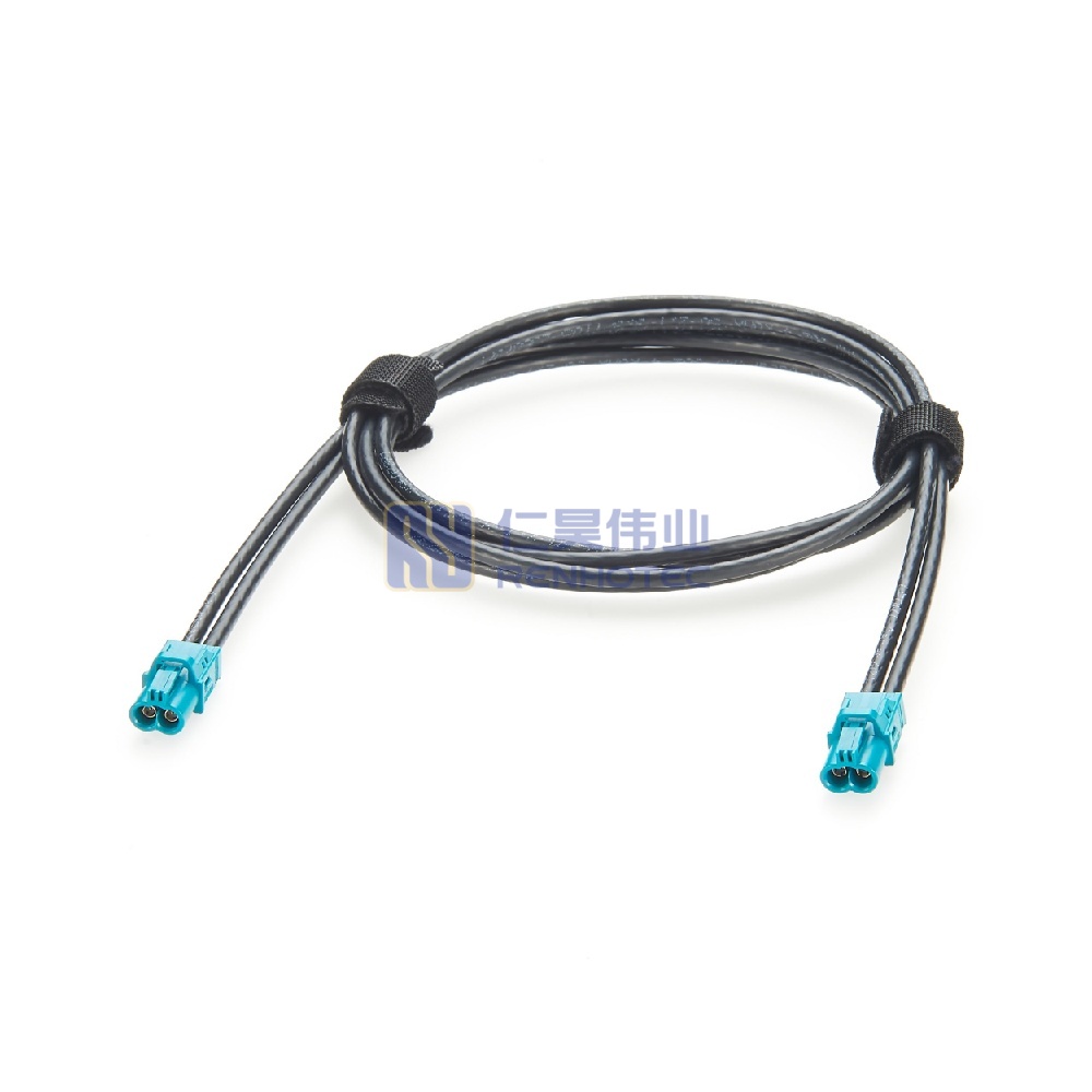 2 in 1 Mini FAKRA Female to Female RF Coaxial Cable - RHT-605-20865
