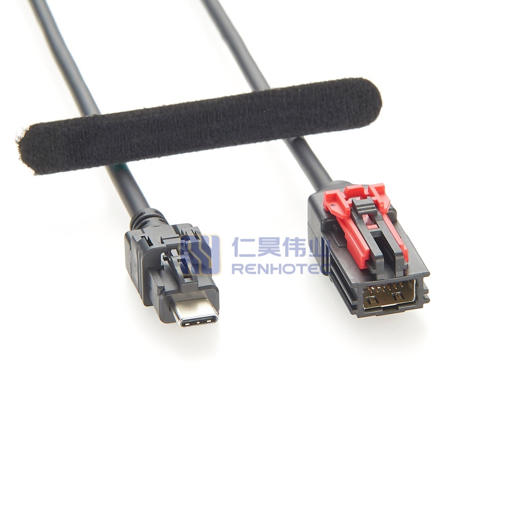 HSAutoLink 12 Pin to USB 3.1 Type-C LVDS Cable - RHT-605-20866 - Image 2