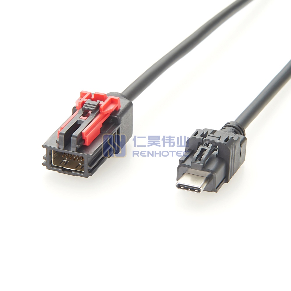 HSAutoLink 12 Pin to USB 3.1 Type-C LVDS Cable - RHT-605-20866 - Image 4
