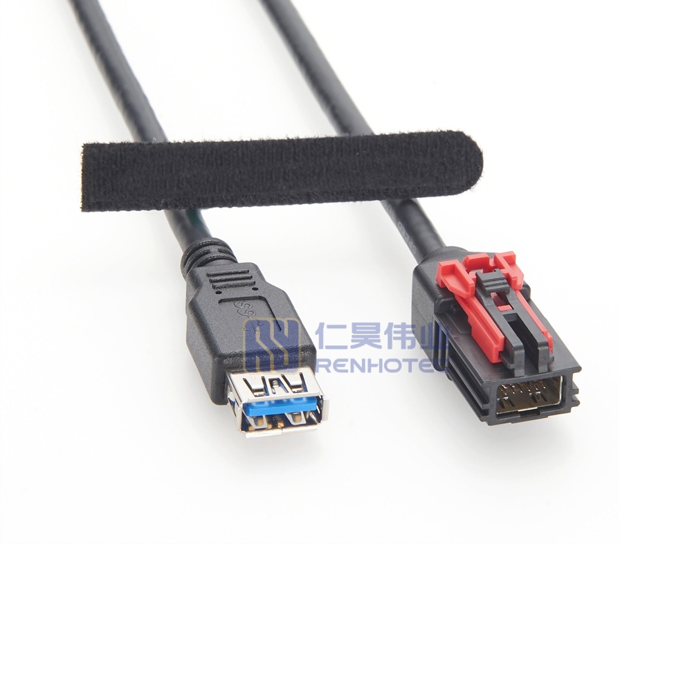 HSAutoLink 12 Pin Male to USB 3.0 Adapter Cable - RHT-605-20867 - Image 2