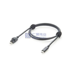 Mini HSBridge USB 3.1 Type-C Automotive Data Transfer Cable - RHT-605-20869
