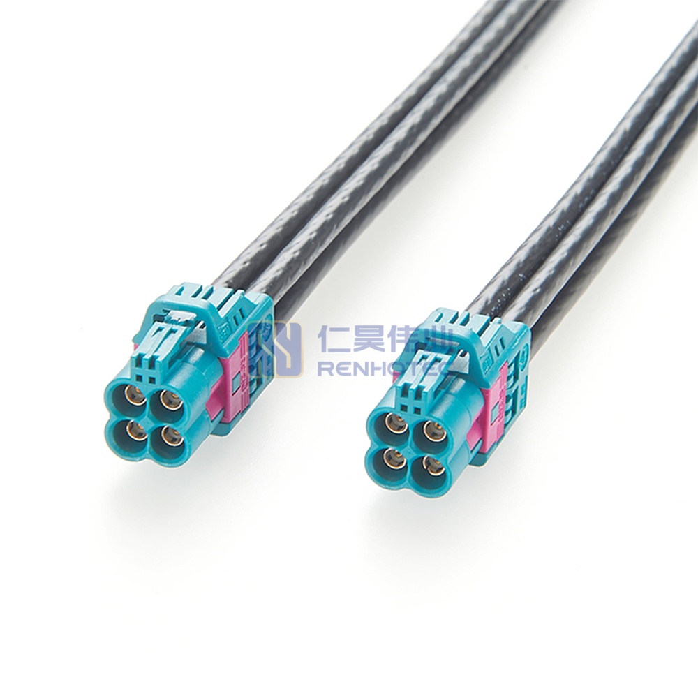 Quad Mini FAKRA Female to Female Cable - RHT-605-20876 - Image 4