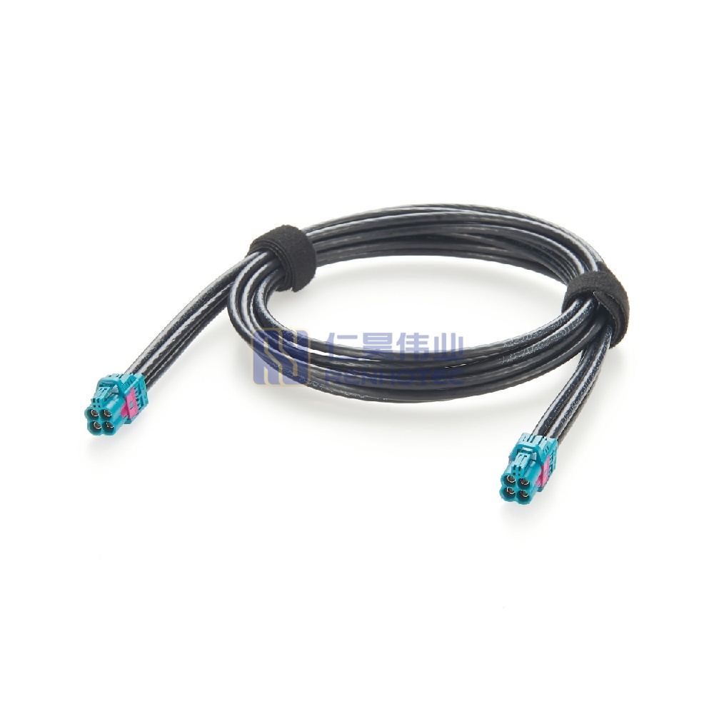Quad Mini FAKRA Female to Female Cable - RHT-605-20876